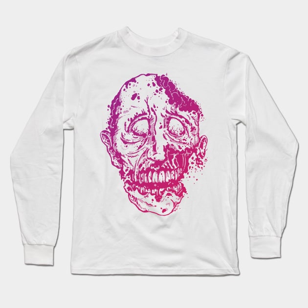 Zombie Long Sleeve T-Shirt by WhoElseElliott